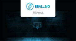 Desktop Screenshot of bball.no